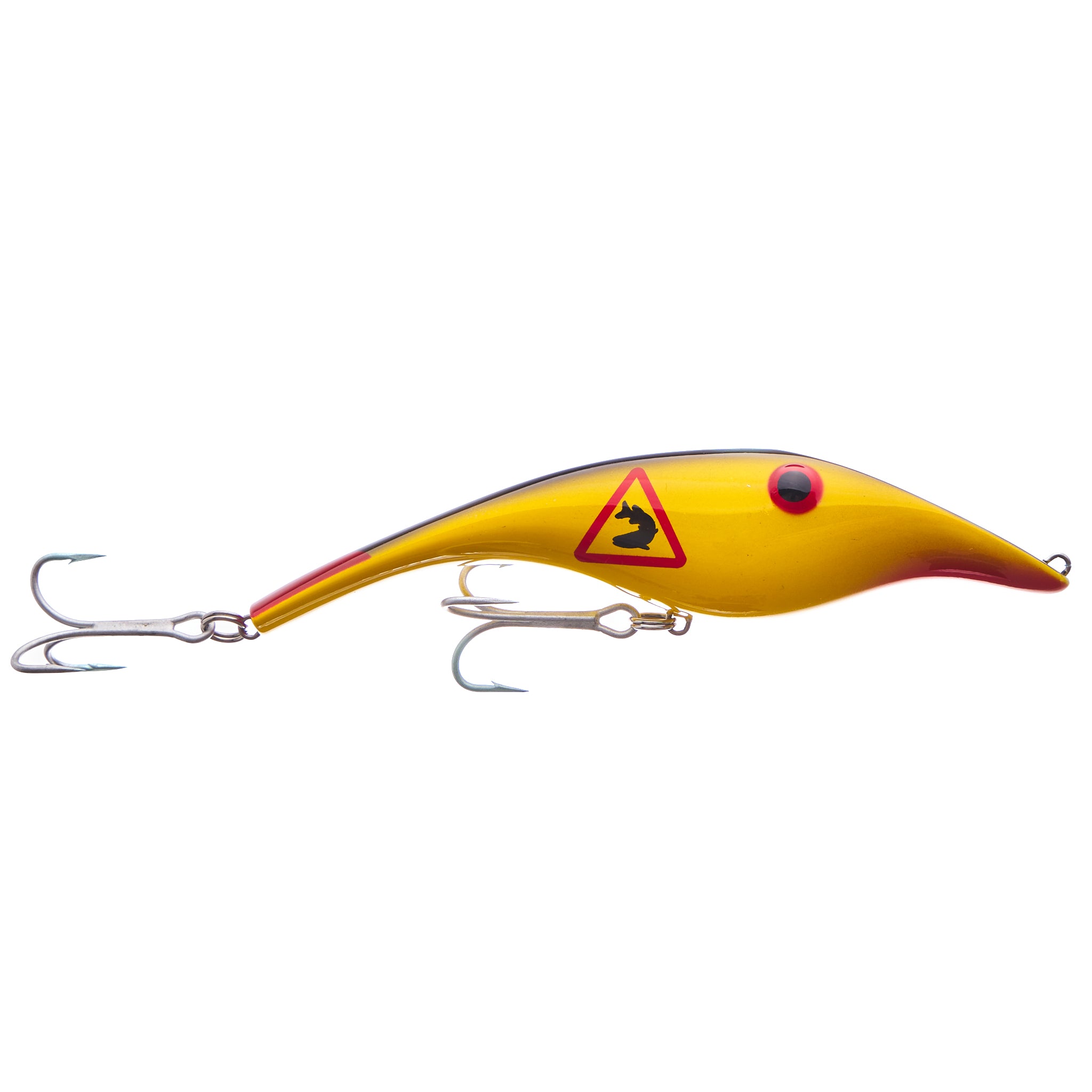 Zalt 14 cm - Yellow fish road sign
