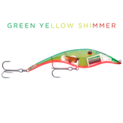 Zalt 14 cm - Green Yellow Shimmer