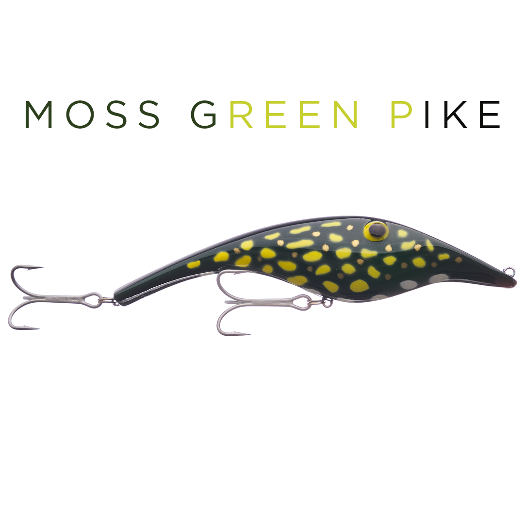 Zalt 14 cm - moss green pike